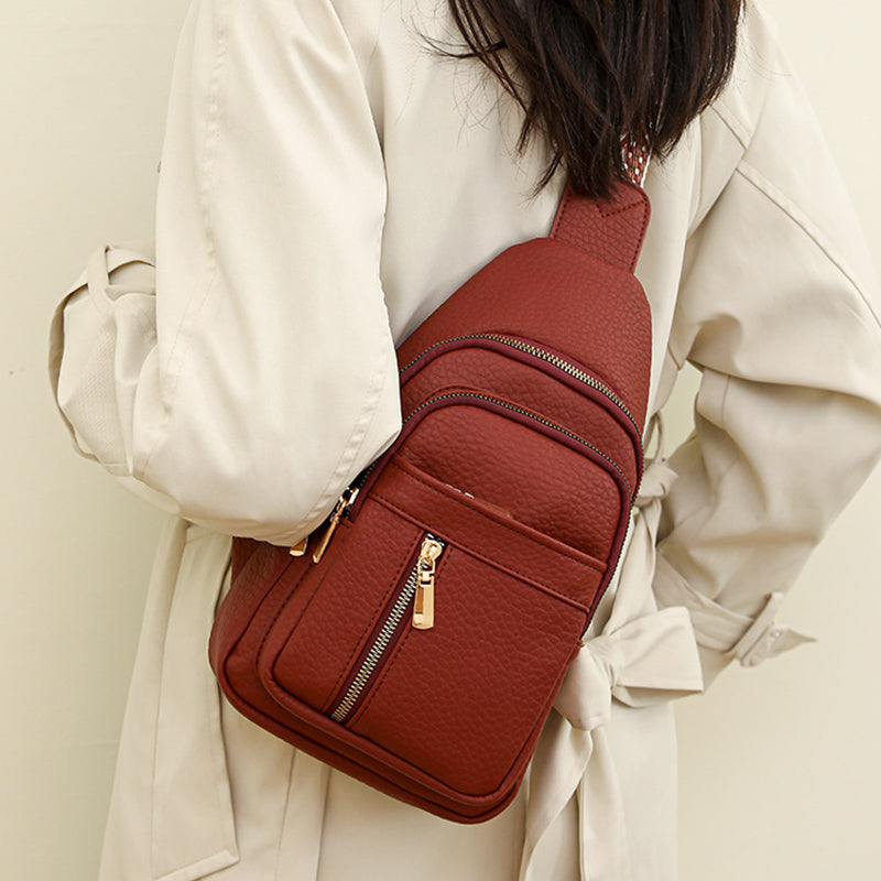 Women's Casual Zipper Belt Bag