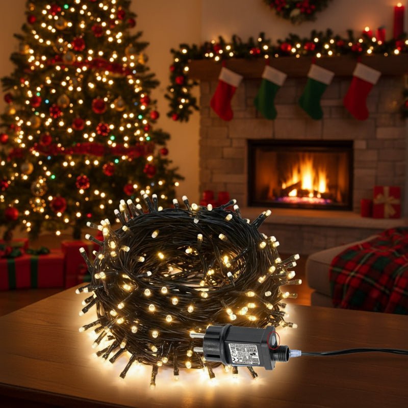 10 m weatherproof LED curtain lights for outdoor decoration