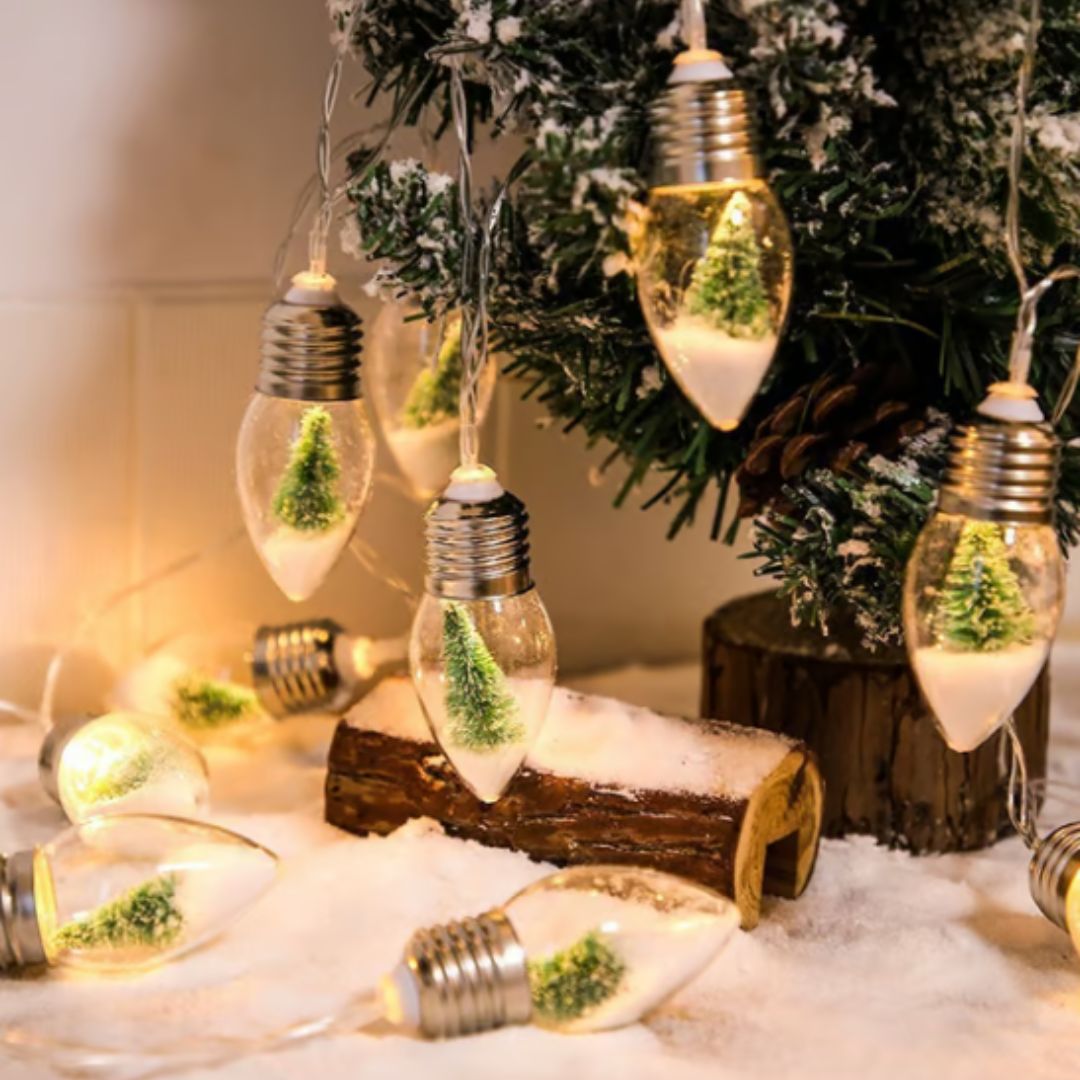 MotiveGlow - Magical Christmas Crystal Light Chains
