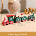 Kerst Trein Decoratie – Houten of Plastic Kersttrein voor een Feestelijke Sfeer