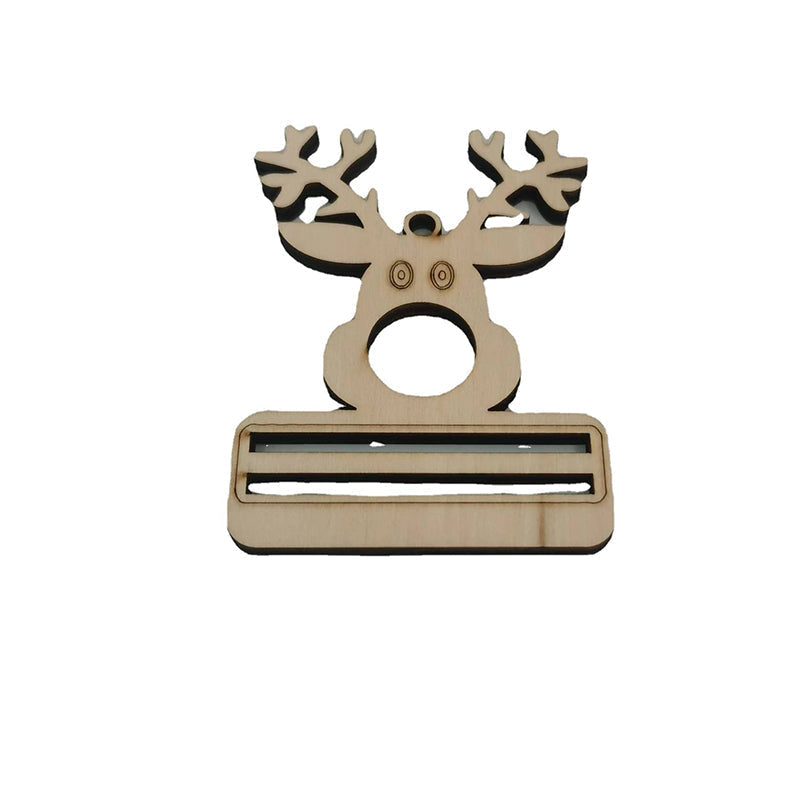 Christmas Money Clip Decoration made of Wood