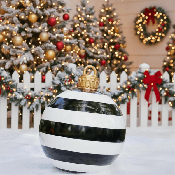 Large, Weatherproof Christmas Baubles for Indoor & Outdoor Use