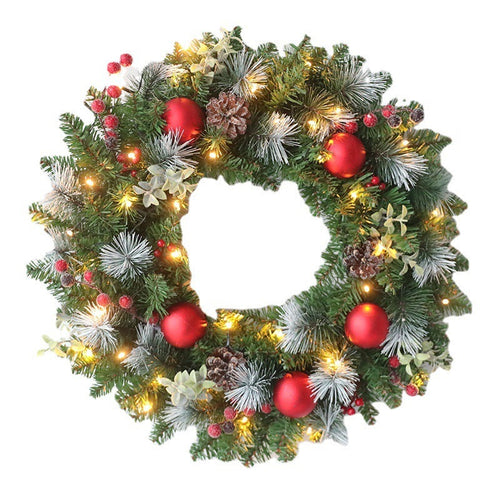 30CM & 40CM Christmas Wreath Hanging Decoration