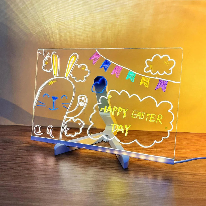 Children's LED Notice Board with Colors