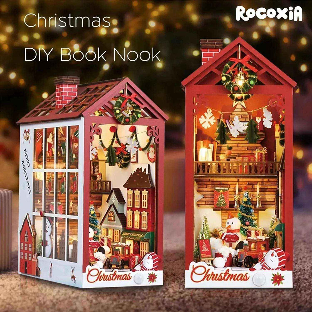 Christmas DIY Book Nook Kit
