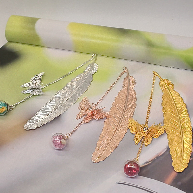 Metal Spring Bookmark