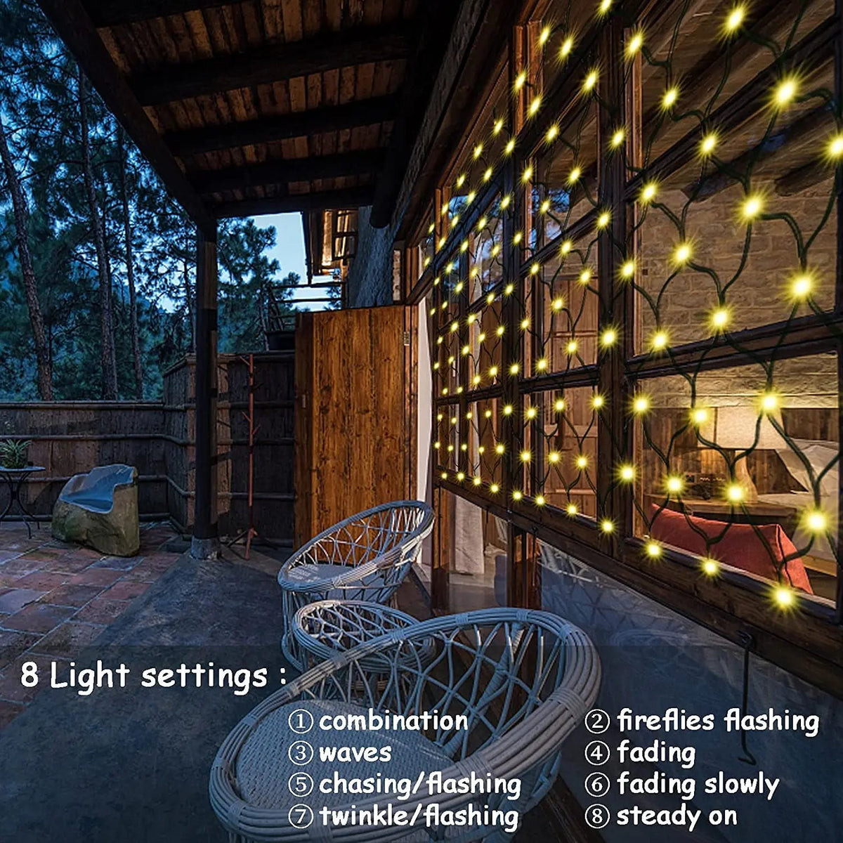 EnchantingGlow Outdoor Lighting - Sustainable Solar Garden Lighting