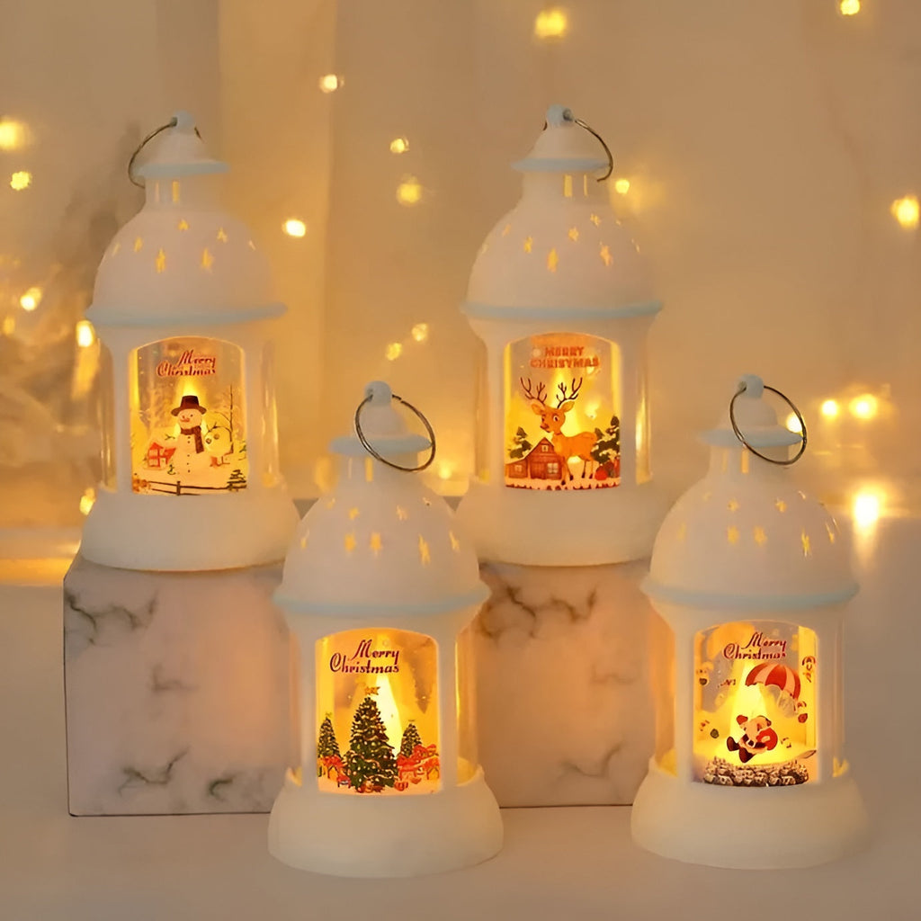 LED Christmas Lantern | Festive Decoration with Warm Light