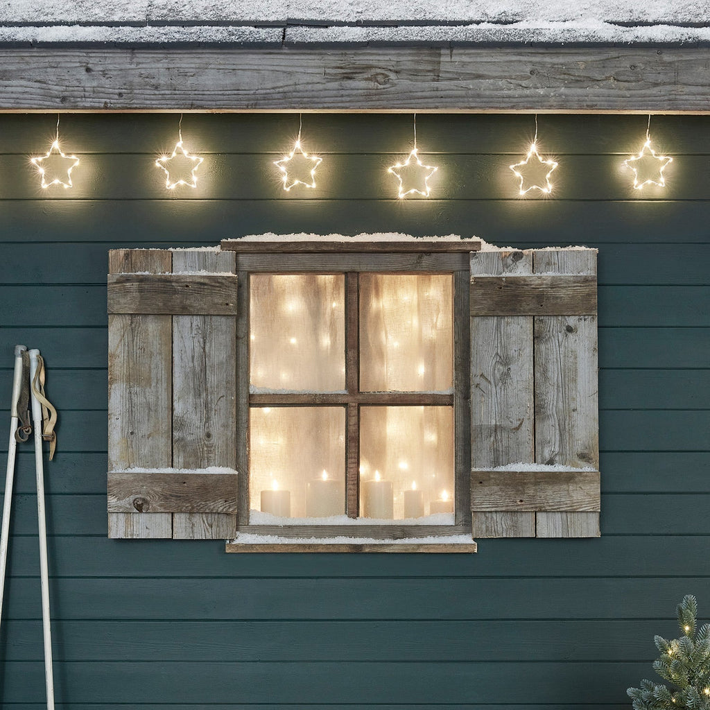 Christmas Decorations Star LED String Lights