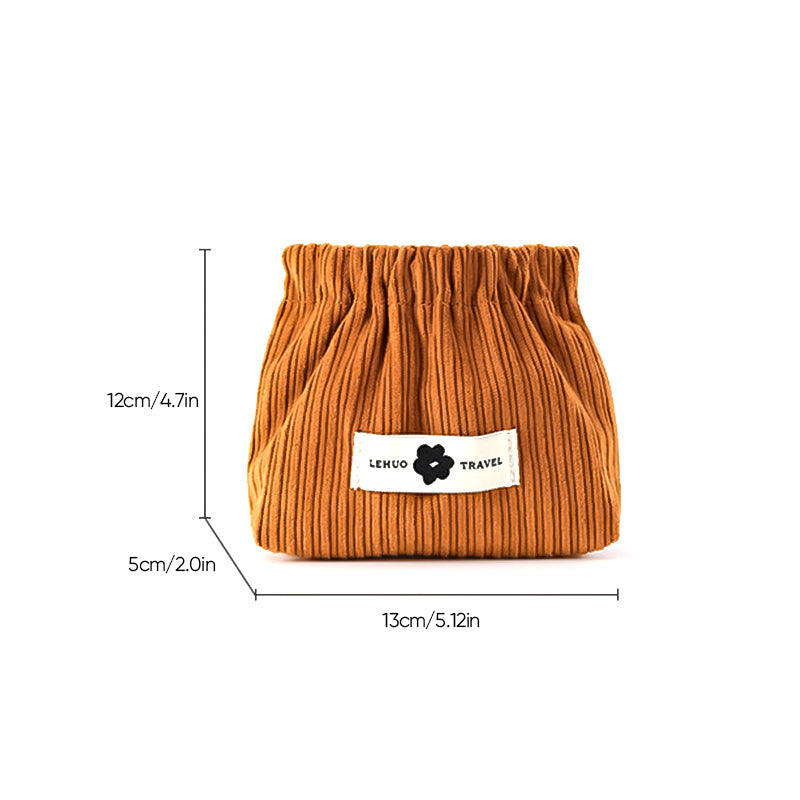 Cord cosmetic bag