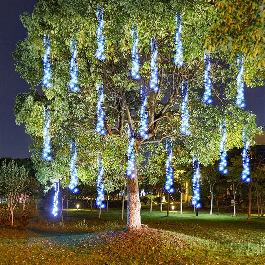 LED Sparkling String Lights for Outdoors – Weatherproof Christmas Decoration Lights