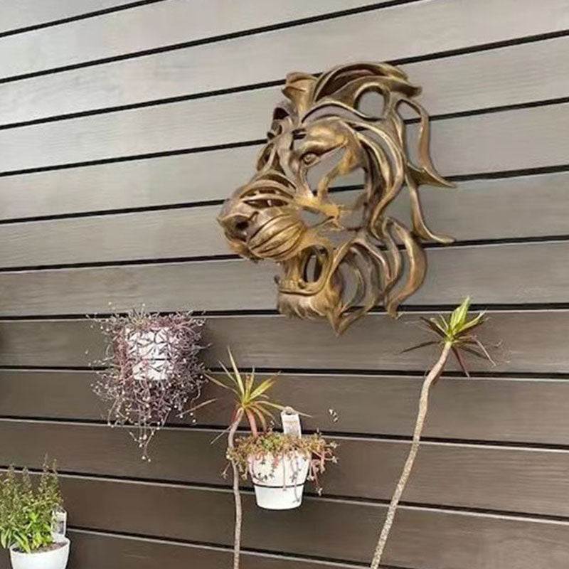Lion Head Wall Art