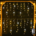 Luminova Christmas Curtain Lighting – LED Garland for Indoor and Outdoor 4m