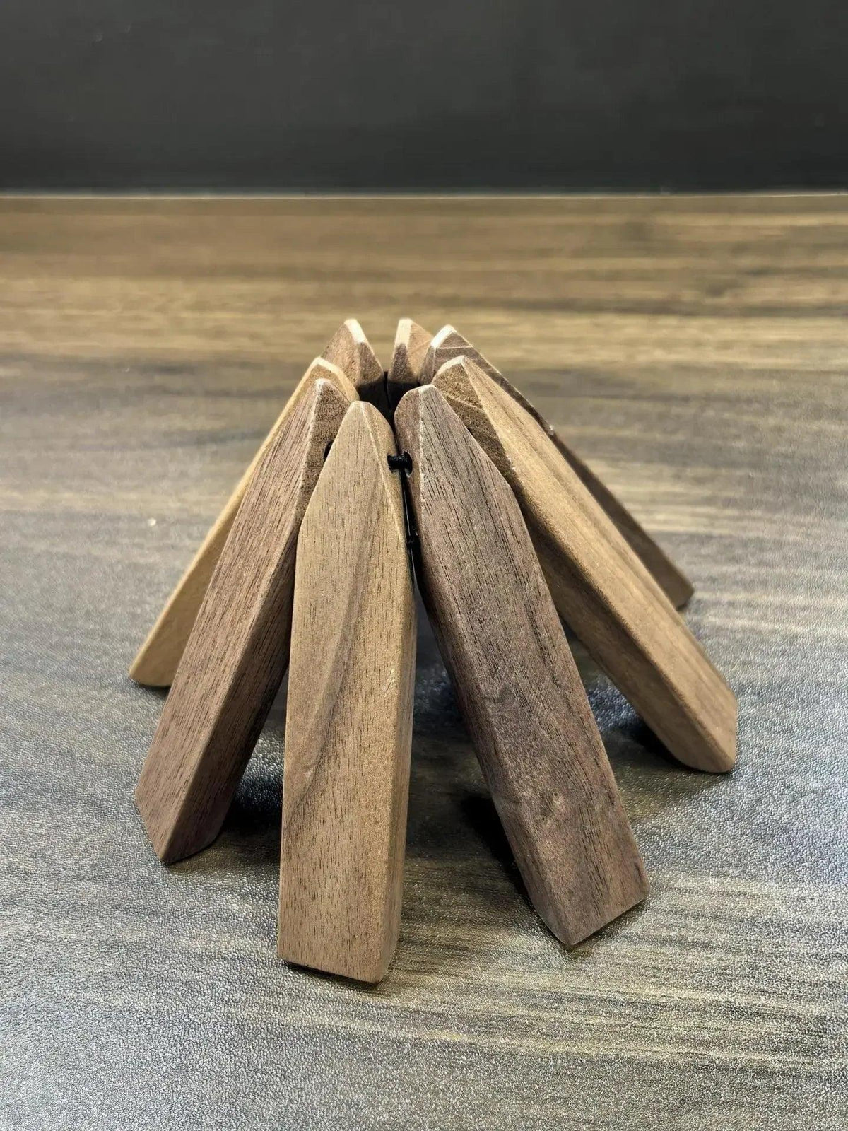 Wooden Tree Shaped Coaster
