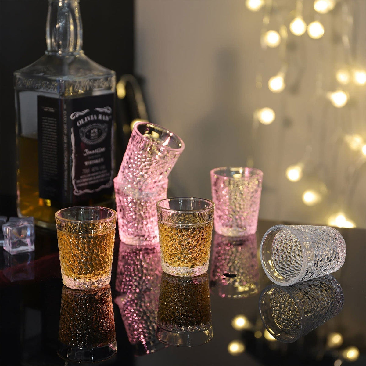 Engraved Tequila Shot Glasses Set