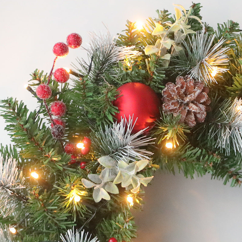 30CM & 40CM Christmas Wreath Hanging Decoration