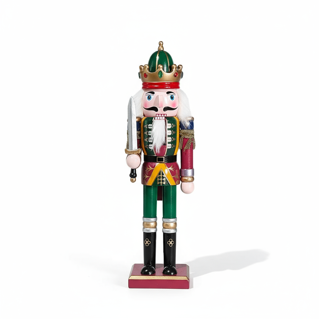 Nutcracker Figure | Classic Christmas Decoration Made of Resin