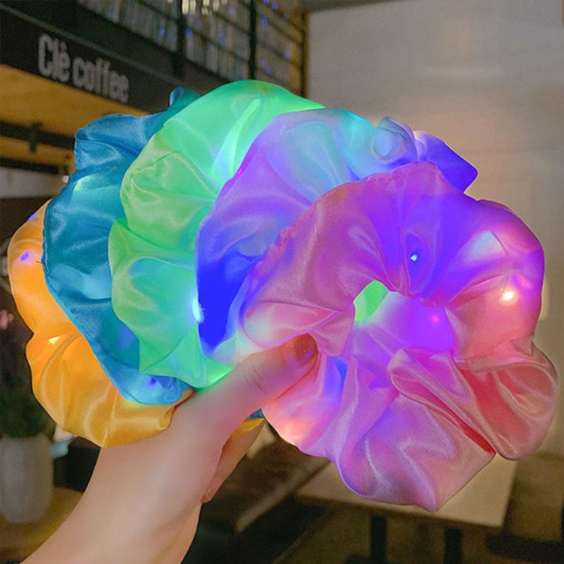 LED Scrunchy Hair Ties