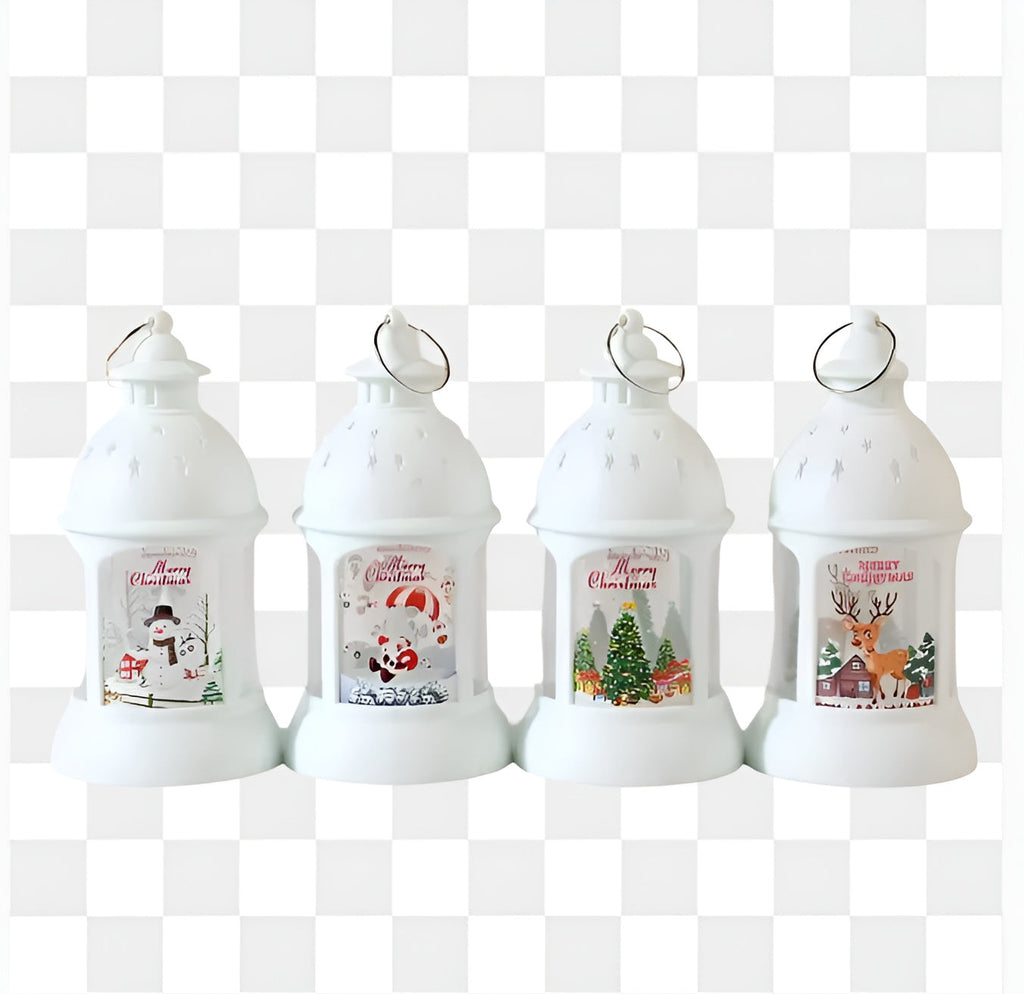 LED Christmas Lantern | Festive Decoration with Warm Light