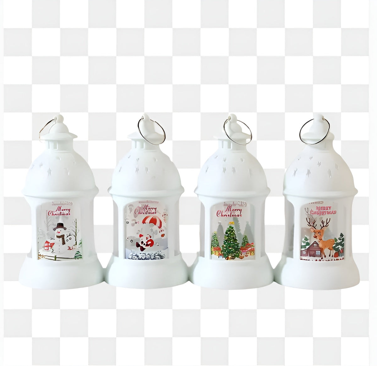 LED Christmas Lantern | Festive Decoration with Warm Light