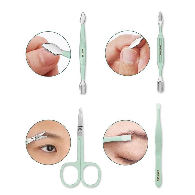 Nail clipper portable set (12/16 pieces)