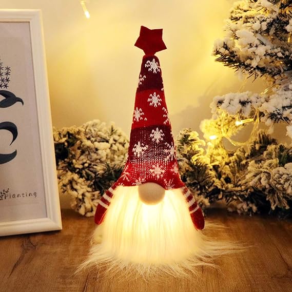 Lighted Christmas Gnome