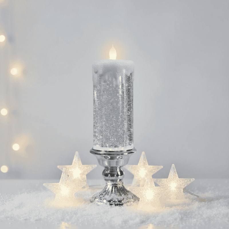 Elegant LED Candle for Cozy Christmas Evenings
