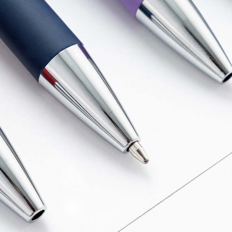 Metal Print Aluminum Ballpoint Pen, 8 Pieces