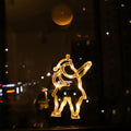 Luminova | LED Window Light Christmas | Bell · Snowman · Star | Battery Operated & with Suction Cup | Warm White | Window Decoration