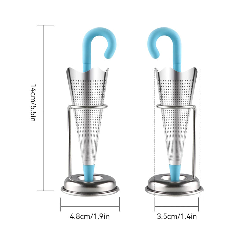 Stainless Steel Tea Strainer Umbrella