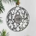 Solid Tin Christmas Decoration