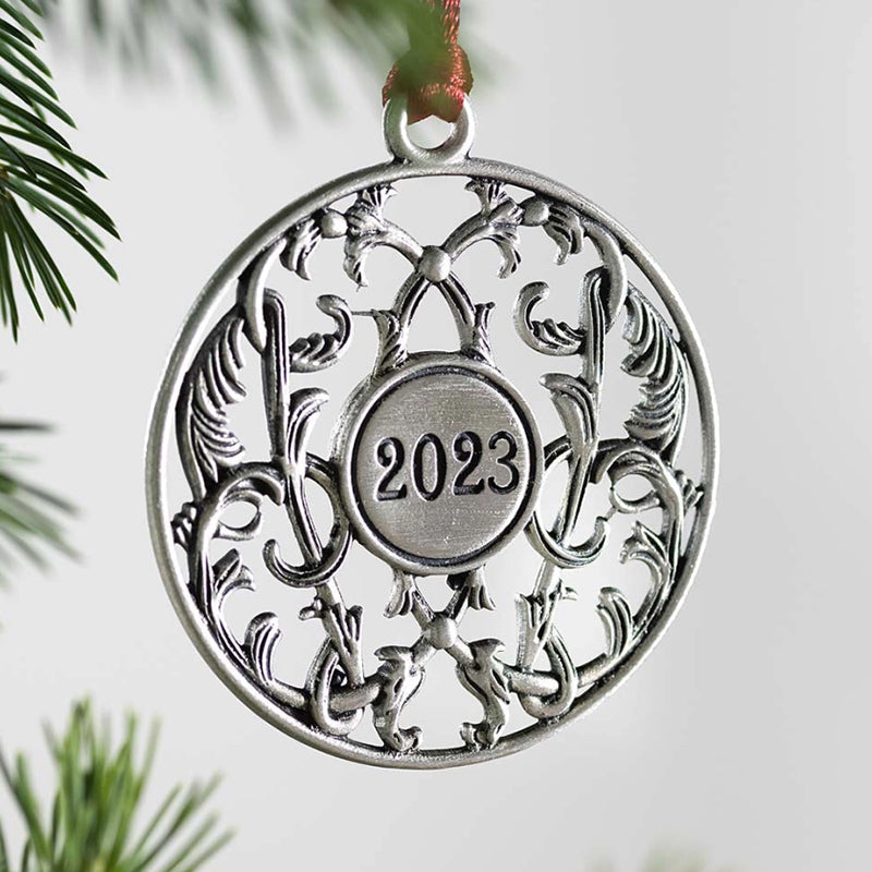 Solid Tin Christmas Decoration