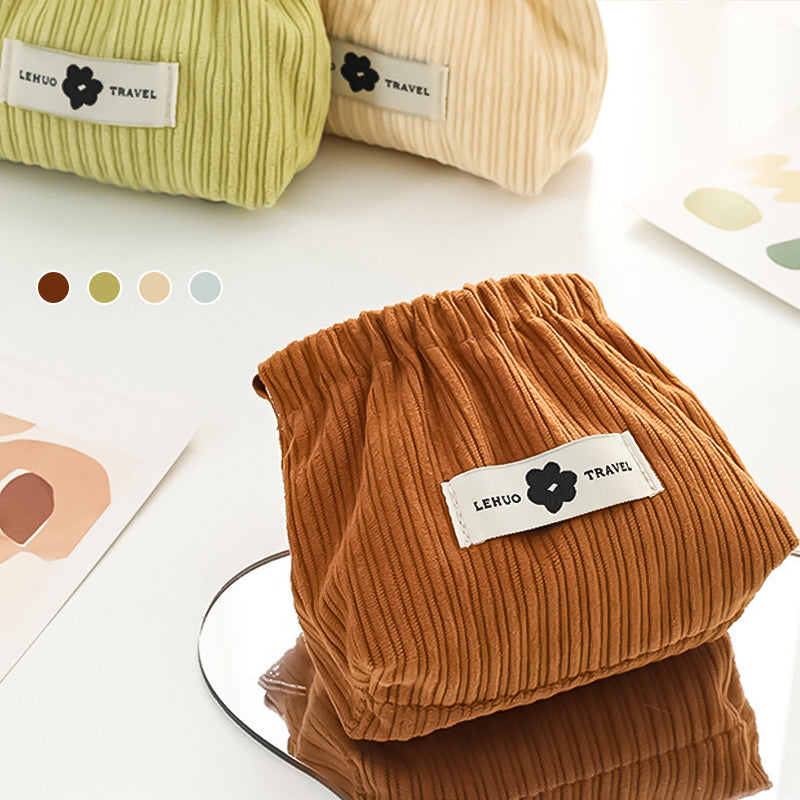 Cord cosmetic bag
