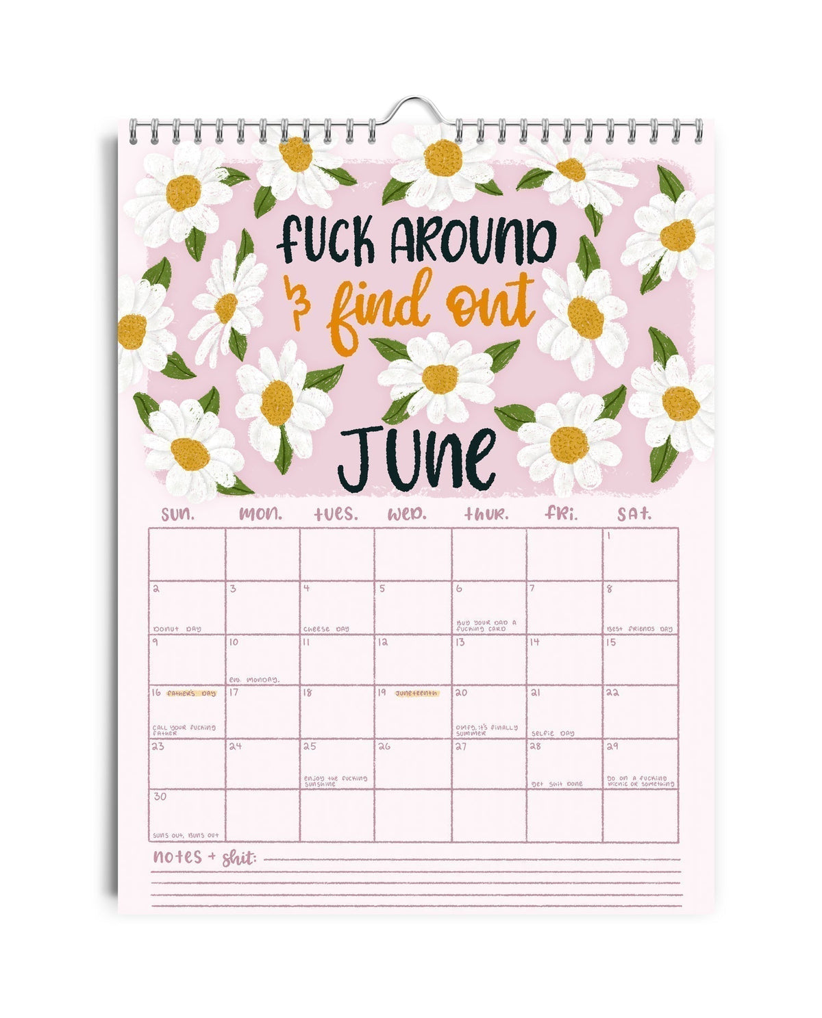 NOW IT'S BACK ON 2025 CALENDAR