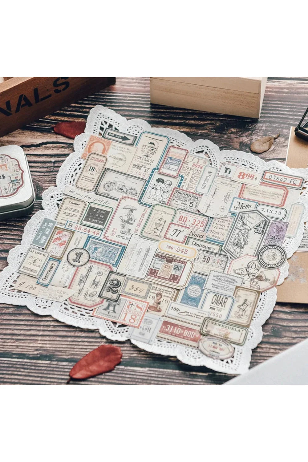 Ephemera Scrapbooking Stickers