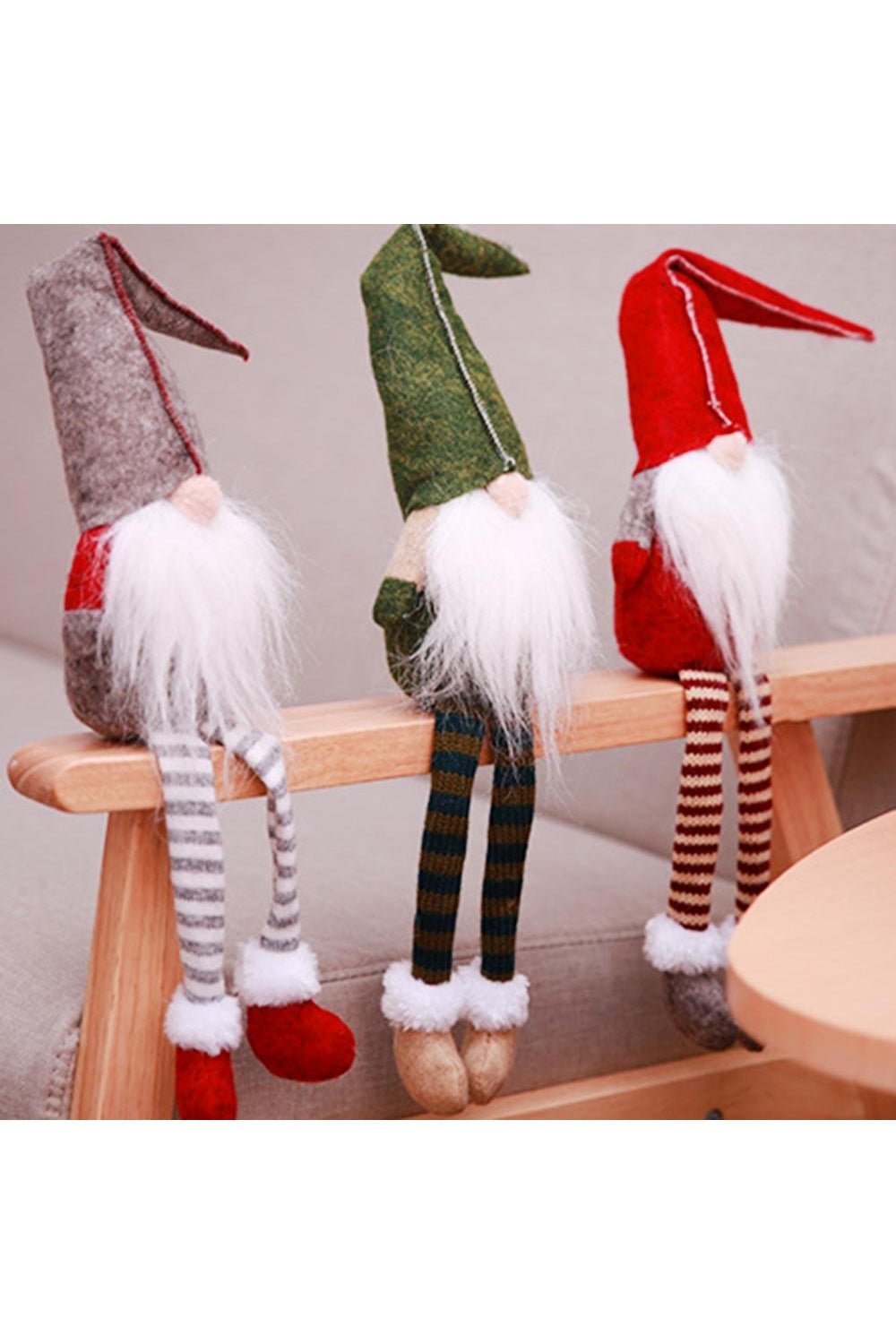 Faceless fabric gnome