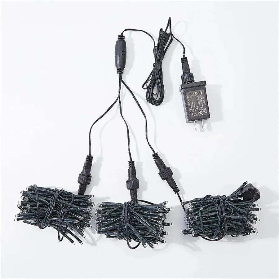 LED Sparkling String Lights for Outdoors – Weatherproof Christmas Decoration Lights