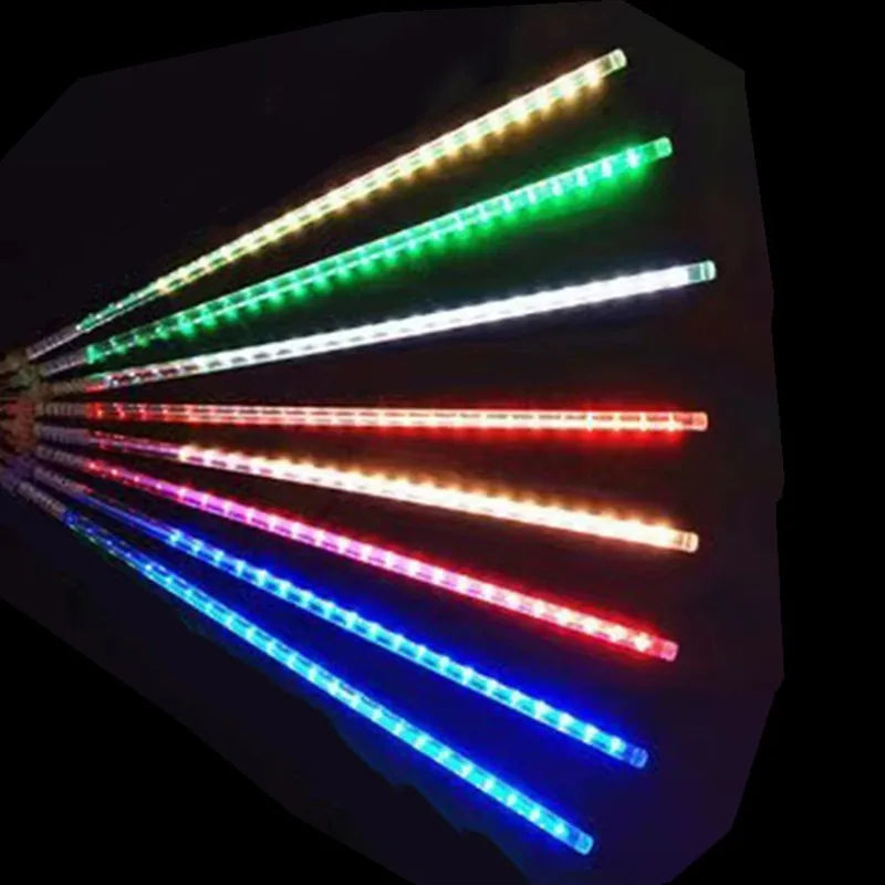 Meteor shower LED string lights | Outdoor Christmas lighting
