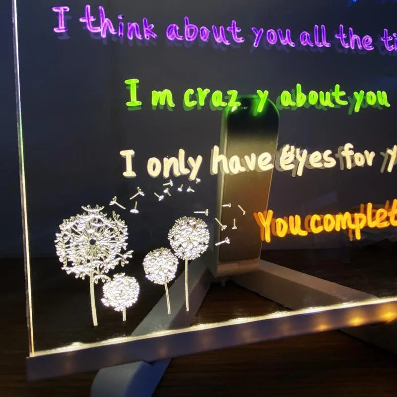 Children's LED Notice Board with Colors