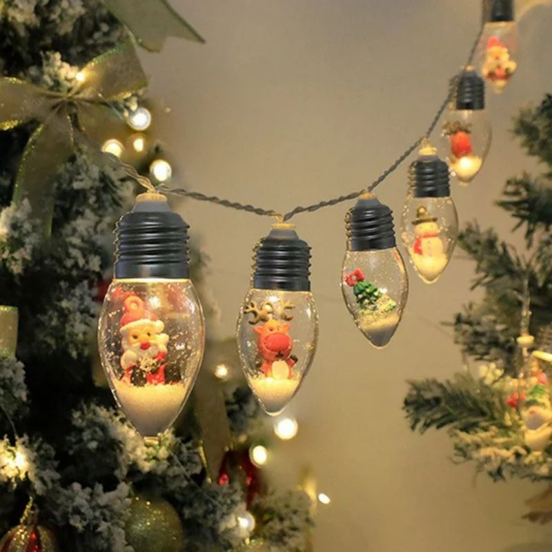 MotiveGlow - Magical Christmas Crystal Light Chains