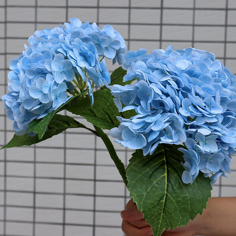 Artificial Hydrangea Flowers Outdoors