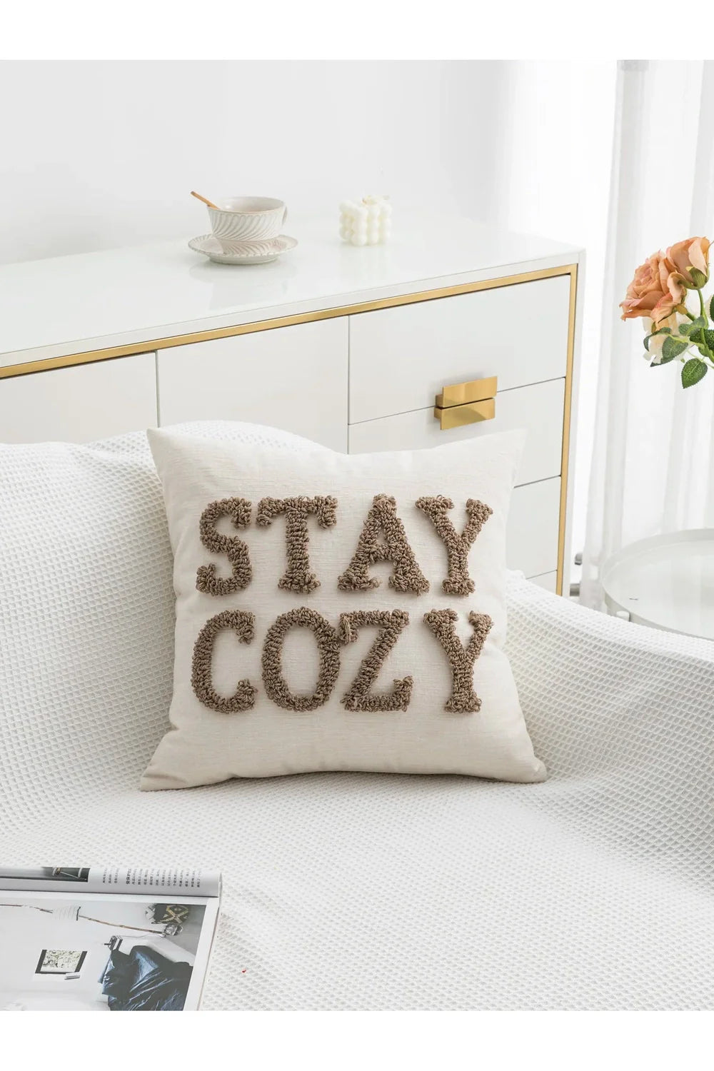 Christmas letter pillowcase