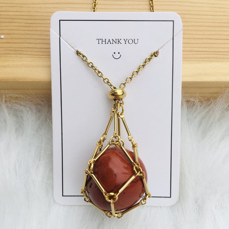 Crystal Stone Choker Necklace