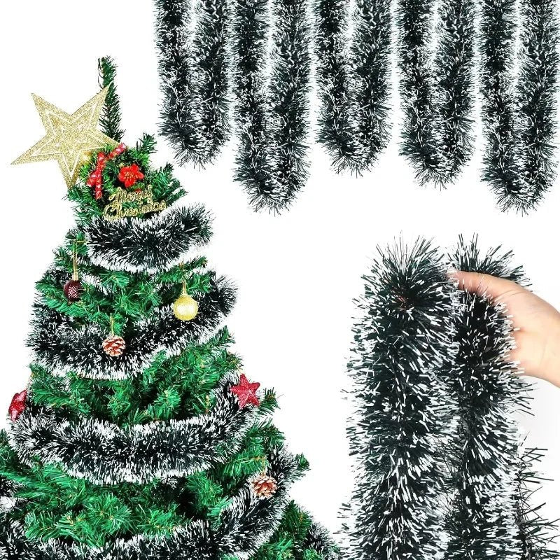 Premium Green Decorative Ribbon for Wreaths and Christmas Tree Decoration