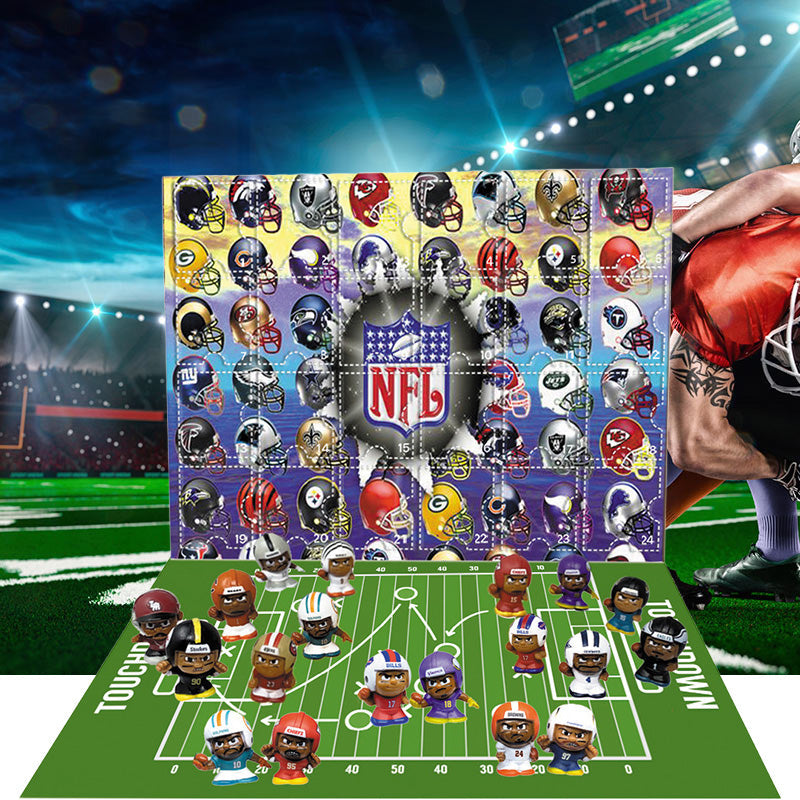 TouchdownBox – NFL Adventskalender 2025 met 24 Verrassingen