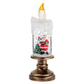 Creative Snowflake Crystal Ball Candle Light