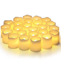 Set of 24 LED Flameless Candles - GlowFlicker