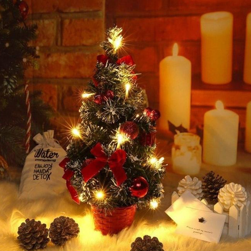 Mini Desktop Christmas Tree Decorations