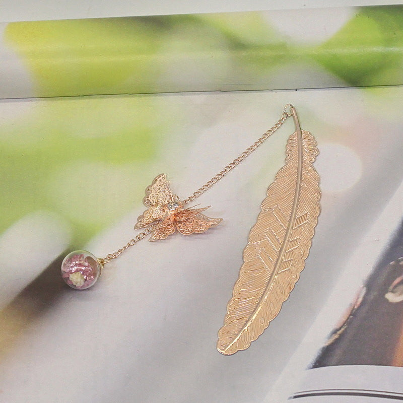 Metal Spring Bookmark