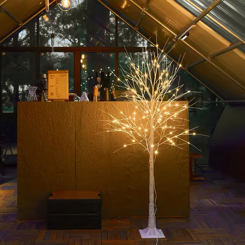 Golden Birch Tree | LED Decoration for Parties 182.88 cm